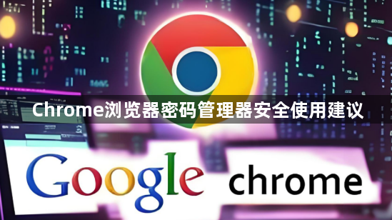 Chrome浏览器密码管理器安全使用建议1