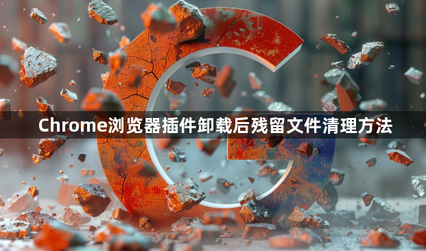Chrome浏览器插件卸载后残留文件清理方法1