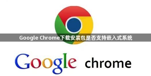Google Chrome下载安装包是否支持嵌入式系统1