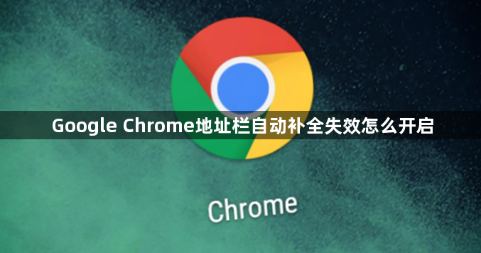 Google Chrome地址栏自动补全失效怎么开启1
