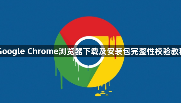 Google Chrome浏览器下载及安装包完整性校验教程1