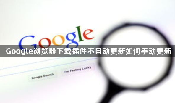 Google浏览器下载插件不自动更新如何手动更新1