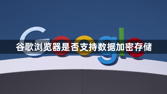 谷歌浏览器是否支持数据加密存储1