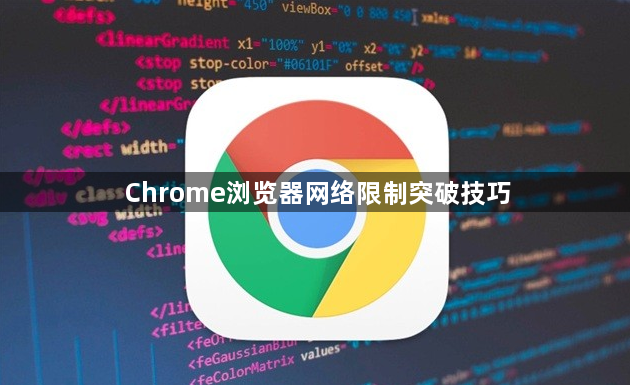 Chrome浏览器网络限制突破技巧1