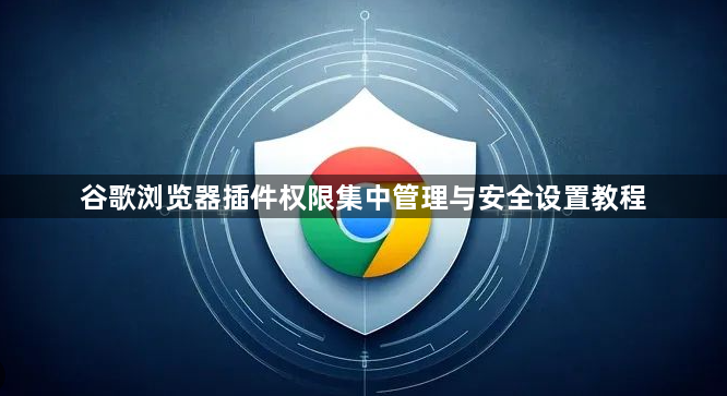 谷歌浏览器插件权限集中管理与安全设置教程1