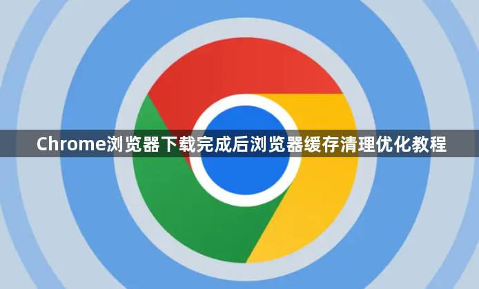 Chrome浏览器下载完成后浏览器缓存清理优化教程1