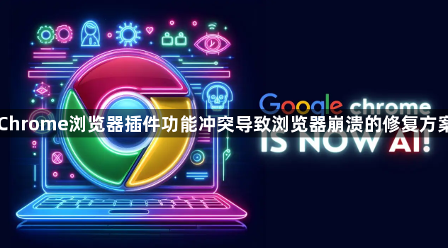 Chrome浏览器插件功能冲突导致浏览器崩溃的修复方案1