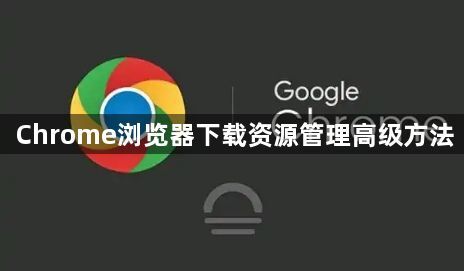 Chrome浏览器下载资源管理高级方法1