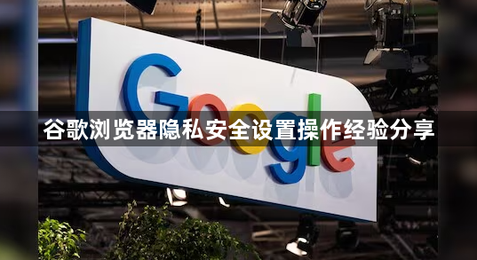 谷歌浏览器隐私安全设置操作经验分享1