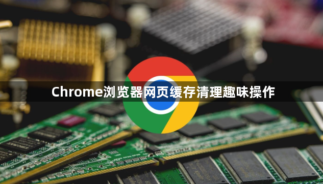 Chrome浏览器网页缓存清理趣味操作1