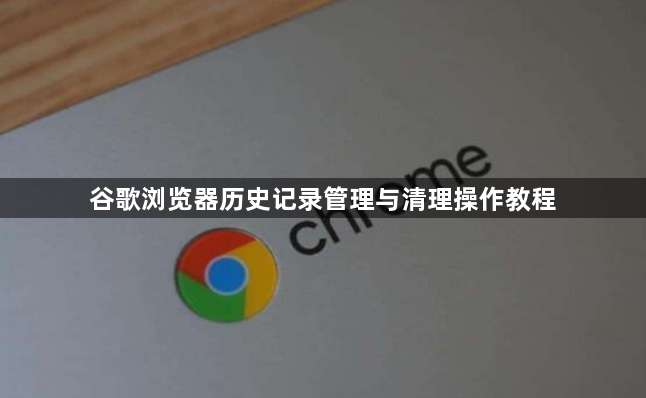 谷歌浏览器历史记录管理与清理操作教程1