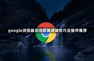 google浏览器浏览数据清理技巧及插件推荐1