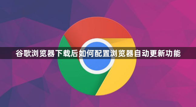 谷歌浏览器下载后如何配置浏览器自动更新功能1