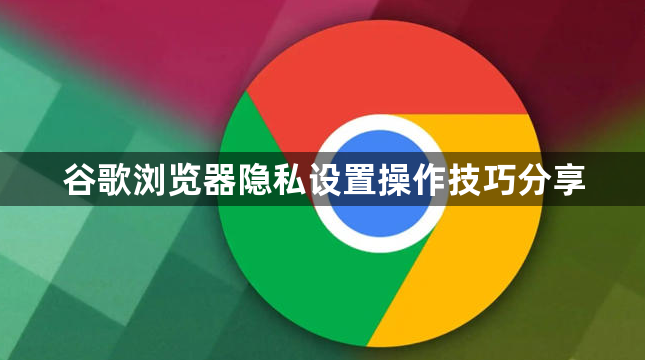 谷歌浏览器隐私设置操作技巧分享1