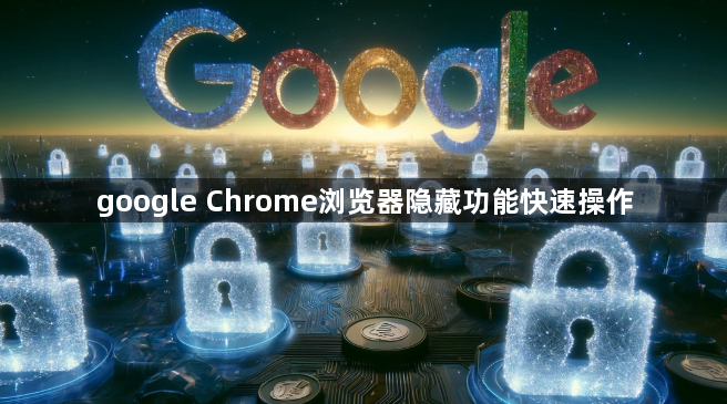 google Chrome浏览器隐藏功能快速操作1