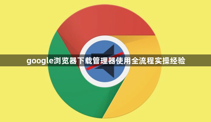 google浏览器下载管理器使用全流程实操经验1