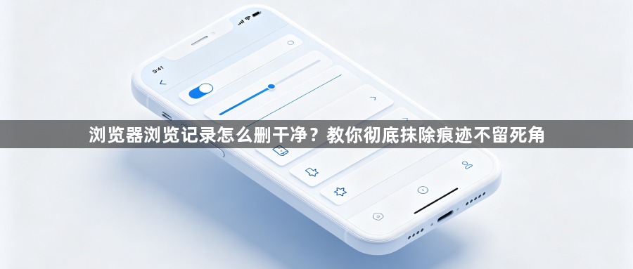 浏览器浏览记录怎么删干净？教你彻底抹除痕迹不留死角1