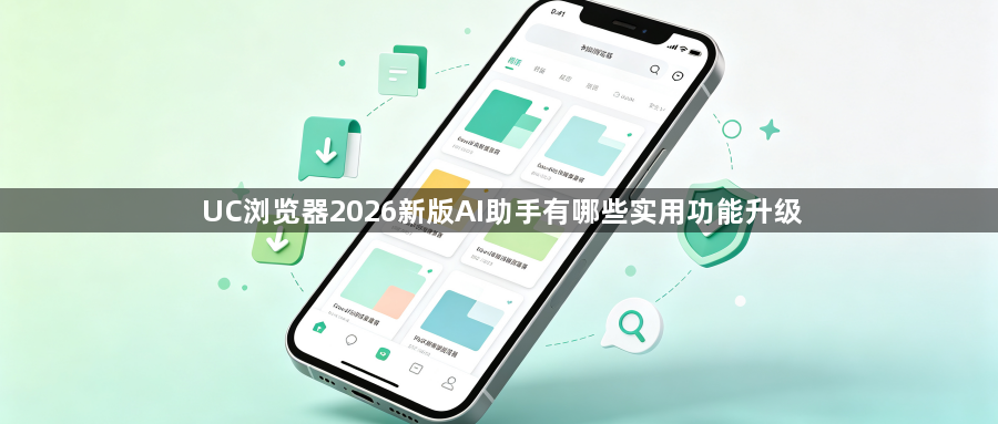 UC浏览器2026新版AI助手有哪些实用功能升级1