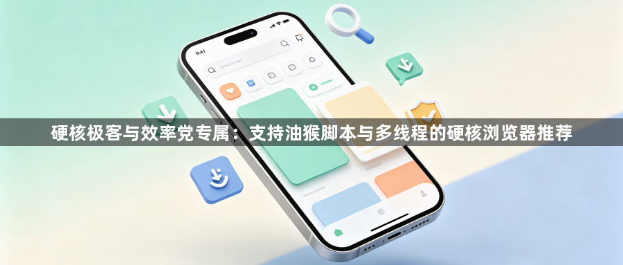 硬核极客与效率党专属：支持油猴脚本与多线程的硬核浏览器推荐1