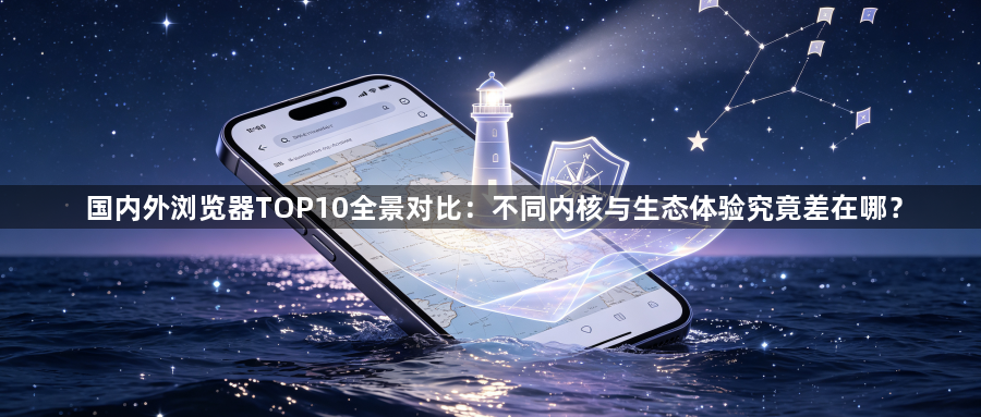国内外浏览器TOP10全景对比：不同内核与生态体验究竟差在哪？1