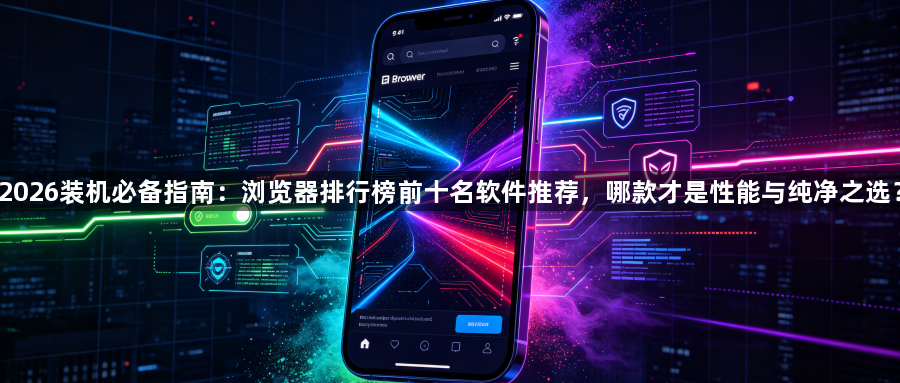 2026装机必备指南：浏览器排行榜前十名软件推荐，哪款才是性能与纯净之选？1