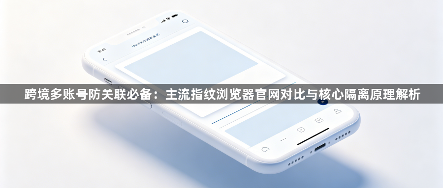 跨境多账号防关联必备：主流指纹浏览器官网对比与核心隔离原理解析1