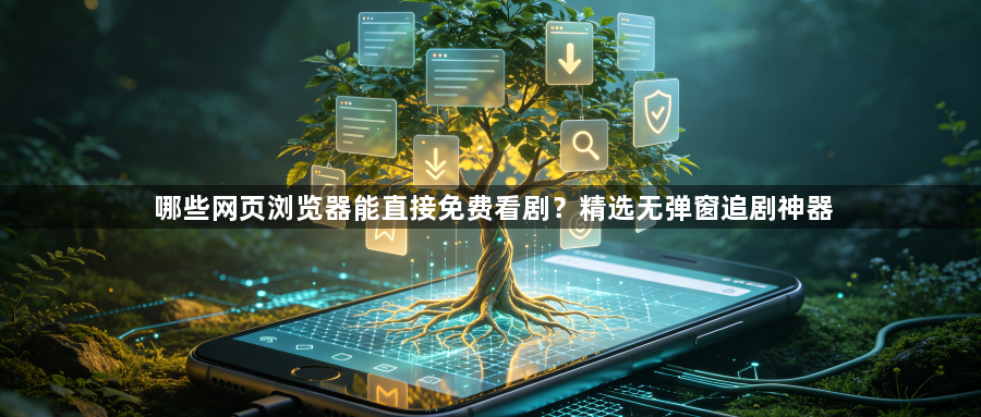 哪些网页浏览器能直接免费看剧?精选无弹窗追剧神器1