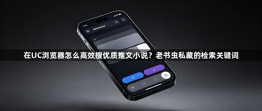 在UC浏览器怎么高效搜优质推文小说？老书虫私藏的检索关键词1