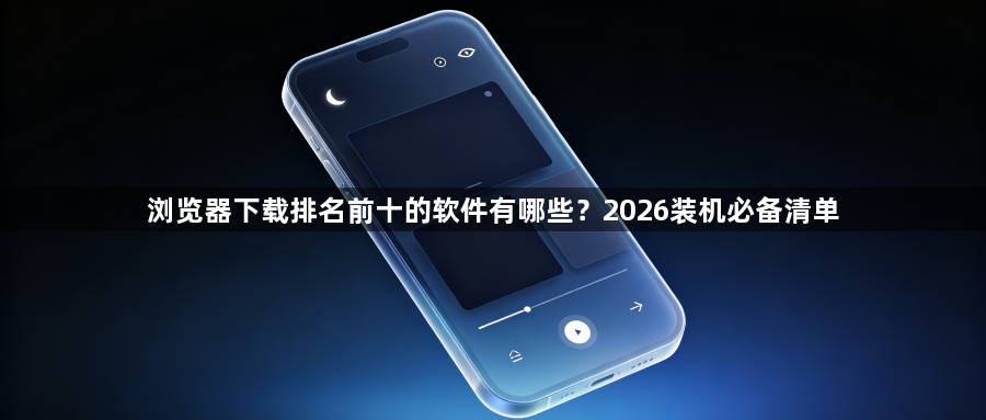 浏览器下载排名前十的软件有哪些？2026装机必备清单1