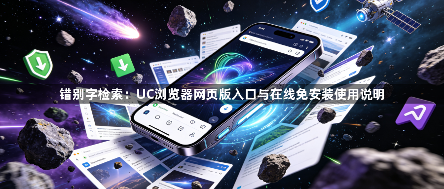 错别字检索：UC浏览器网页版入口与在线免安装使用说明1