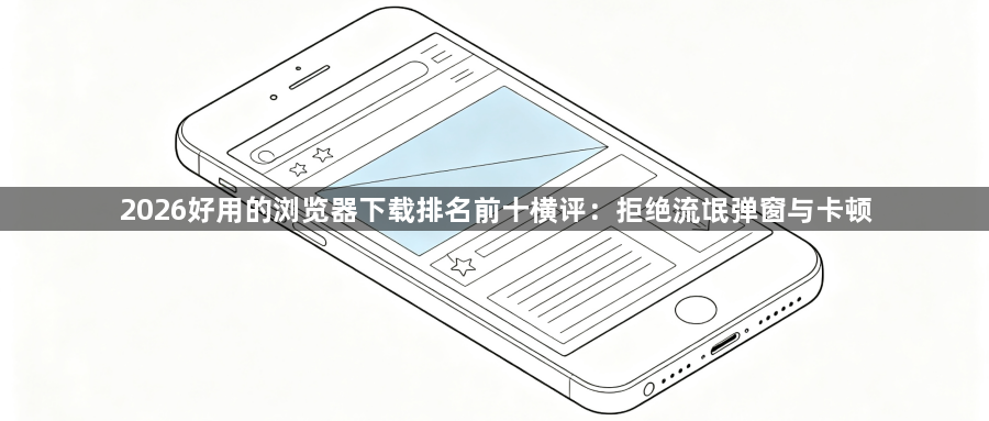 2026好用的浏览器下载排名前十横评：拒绝流氓弹窗与卡顿1