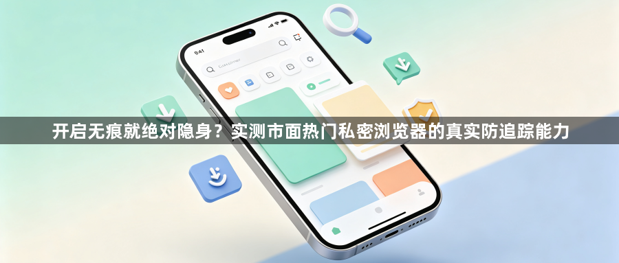 开启无痕就绝对隐身？实测市面热门私密浏览器的真实防追踪能力1