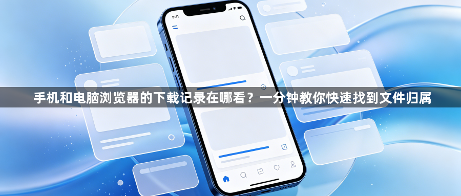 手机和电脑浏览器的下载记录在哪看？一分钟教你快速找到文件归属1