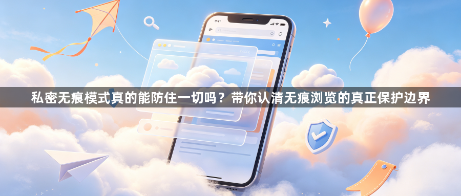 私密无痕模式真的能防住一切吗?带你认清无痕浏览的真正保护边界1