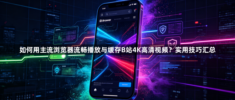 如何用主流浏览器流畅播放与缓存B站4K高清视频?实用技巧汇总1