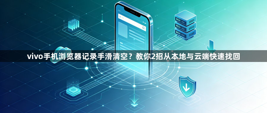 vivo手机浏览器记录手滑清空?教你2招从本地与云端快速找回1