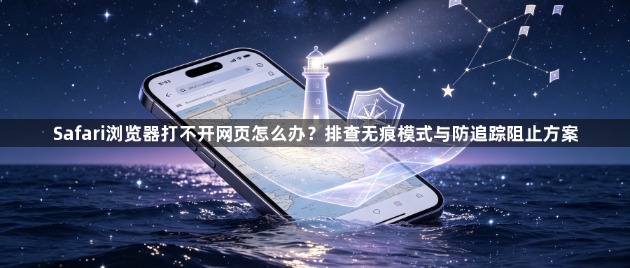 Safari浏览器打不开网页怎么办?排查无痕模式与防追踪阻止方案1